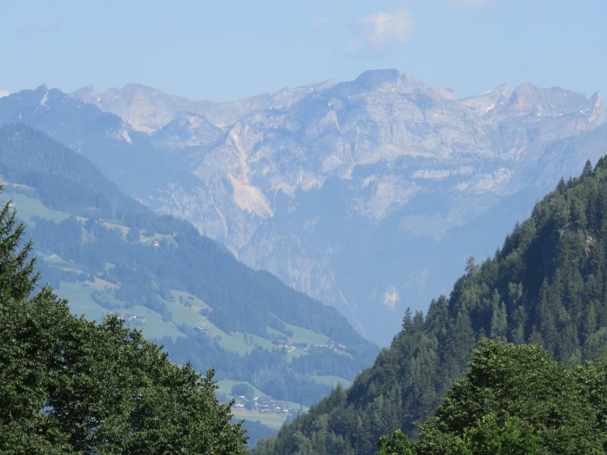 Apartamento Ferienhaus Schneiderhausl Zillertal Stummerberg Exterior foto